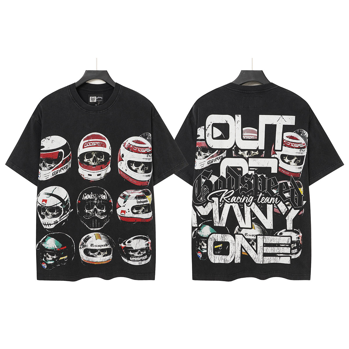 Godspeed F1 Skull Driver T-shirt
