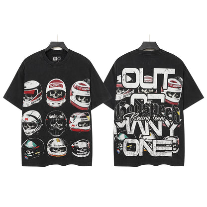 Godspeed F1 Skull Driver T-shirt