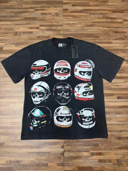 Godspeed F1 Skull Driver T-shirt
