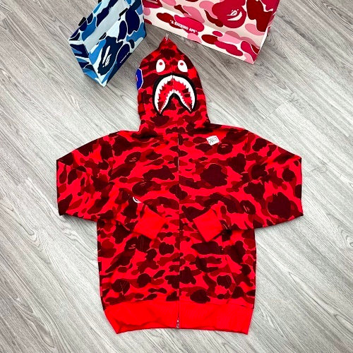 BAPE City Camo Shark Full Zip Hoodie