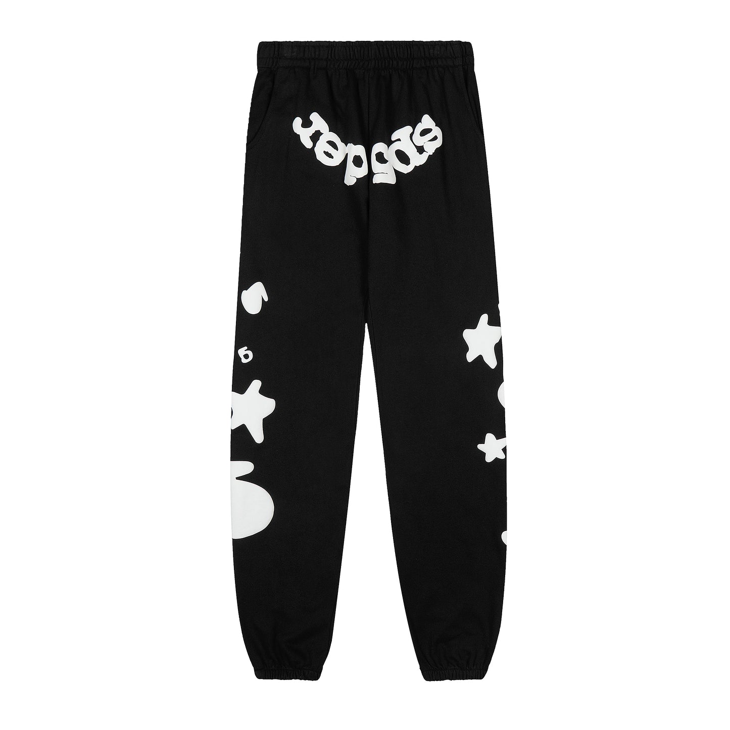 Sp5der Reflective Beluga Sweatsuit (Black/White).