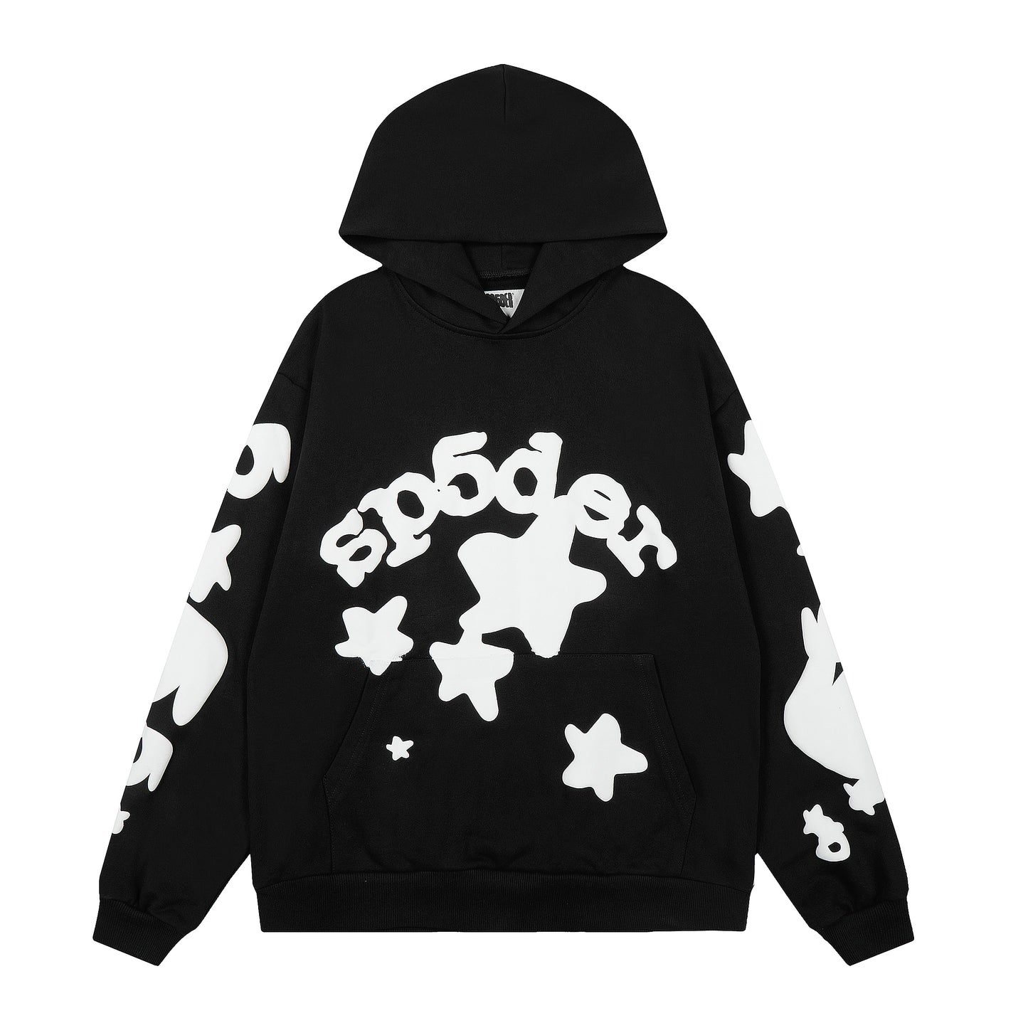 Sp5der Reflective Beluga Sweatsuit (Black/White).