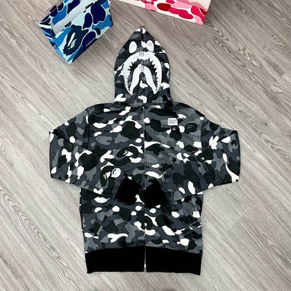 BAPE City Camo Shark Full Zip Hoodie
